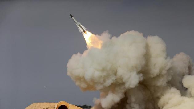 In this Dec. 29, 2016 file photo, released by the semi-official Iranian Students News Agency (ISNA), a long-range S-200 missile is fired in a military drill in the port city of Bushehr, Iran. (AP File photo) In this Dec. 29, 2016 file photo, released by the semi-official Iranian Students News Agency (ISNA), a long-range S-200 missile is fired in a military drill in the port city of Bushehr, Iran. (AP File photo)