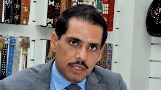 Congress president Sonia Gandhi's son-in-law Robert Vadra.(PTI File Photo)