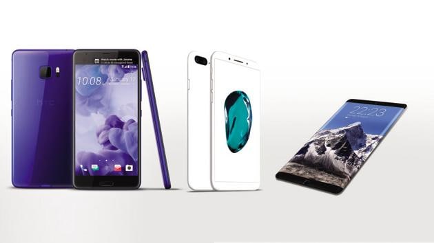 (From left) Samsung Note 8 could help bring back the brand’s lost glory; the Apple iPhone 10 might be all white in colour with a brand new battery too; HTC could well be the dark horse this year (From left) Samsung Note 8 could help bring back the brand’s lost glory; the Apple iPhone 10 might be all white in colour with a brand new battery too; HTC could well be the dark horse this year
