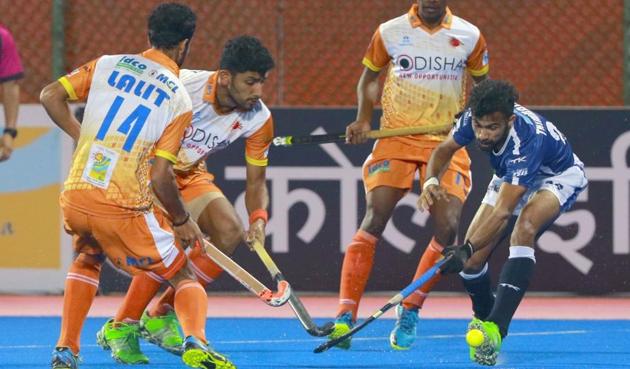 Dabang Mumbai defeated Kalinga Lancers 5-2 in the Hockey India League 2017.(HIL) Dabang Mumbai defeated Kalinga Lancers 5-2 in the Hockey India League 2017.(HIL)