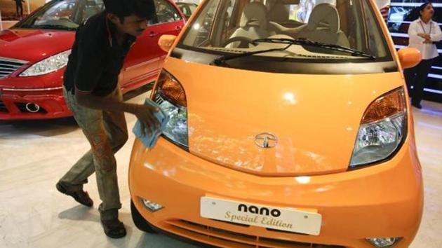 Nano has been one of the point of contentions between Tata and Cyrus Mistry, who had alleged Tata Motors is unable to shut down the loss making small car due to emotional reasons.(Reuters photo) Nano has been one of the point of contentions between Tata and Cyrus Mistry, who had alleged Tata Motors is unable to shut down the loss making small car due to emotional reasons.(Reuters photo)