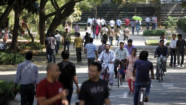 India’s IT sector uses H-1B visas to send thousands of highly-skilled workers to America every year.(AP File Photo)