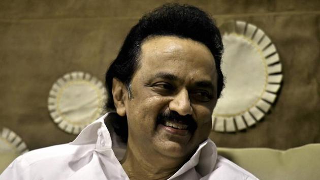 DMK working president MK Stalin.(PTI photo)