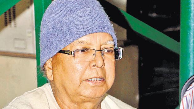 Lalu Prasad (HT file photo) Lalu Prasad (HT file photo)