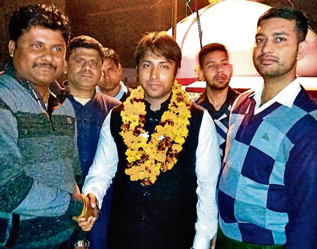 Rahul Yadav makes no personal attacks during his election campaigns. (Manish Chandra Pandey) Rahul Yadav makes no personal attacks during his election campaigns. (Manish Chandra Pandey)