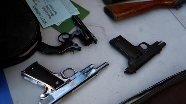 The police said the eldest boy got a gun from somewhere and fired a single shot. (AFP file photo) The police said the eldest boy got a gun from somewhere and fired a single shot. (AFP file photo)