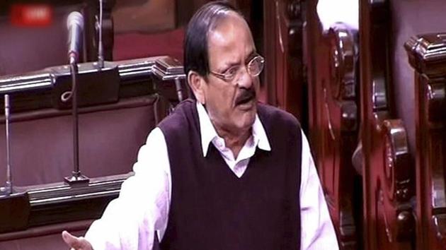 Union minister for information and broadcasting Venkaiah Naidu speaks in Rajya Sabha in New Delhi on Monday. (PTI Photo) Union minister for information and broadcasting Venkaiah Naidu speaks in Rajya Sabha in New Delhi on Monday. (PTI Photo)