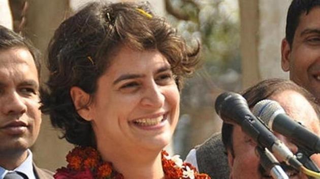 Priyanka is likely to devote a day to every assembly constituency of Rae Bareli and Amethi.(HT File Photo) Priyanka is likely to devote a day to every assembly constituency of Rae Bareli and Amethi.(HT File Photo)