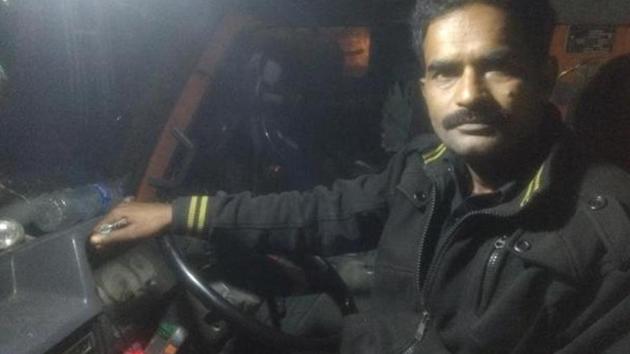 A photo of Ishaq Ahmad, a truck driver from Labhera village in Bareilly, accused in the case. (HT Photo) A photo of Ishaq Ahmad, a truck driver from Labhera village in Bareilly, accused in the case. (HT Photo)