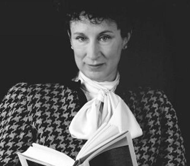 Canadian Margaret Atwood at the Frankfurt Book Fair 1987.(Picture Alliance)