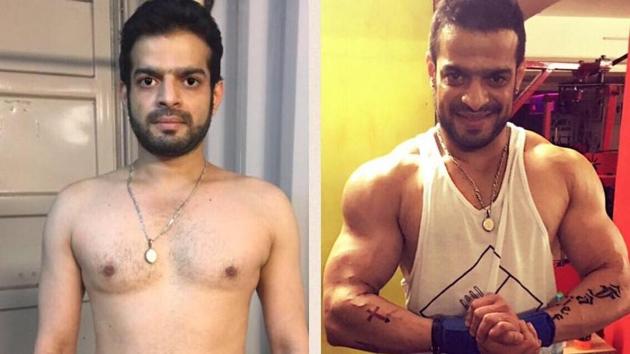 Karan Patel would regularly logged his progress on his page through several pictures.(Instagram)
