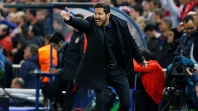 Atletico Madrid manager Diego Simeone will be without Gabi in the King’s Cup semi-final against Barcelona. (Reuters) Atletico Madrid manager Diego Simeone will be without Gabi in the King’s Cup semi-final against Barcelona. (Reuters)