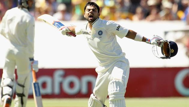 Virat Kohli has scored six centuries and three half-centuries against Australia in Tests.(Getty Images)