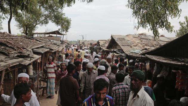 With a new bout of violence in Myanmar’s Rakhine state from last year, the issue has assumed a new salience.(AP File photo) With a new bout of violence in Myanmar’s Rakhine state from last year, the issue has assumed a new salience.(AP File photo)