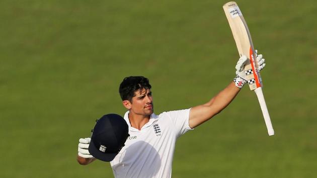 Alastair Cook, who has recently turned 32, still has enough time to smash Sachin Tendulkar’s Test record of 15,921 runs. (REUTERS) Alastair Cook, who has recently turned 32, still has enough time to smash Sachin Tendulkar’s Test record of 15,921 runs. (REUTERS)
