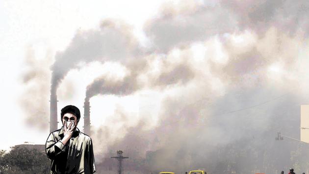 The level of tiny particulate matter in the city’s air is several times the safe limit. (Hindustan Times) The level of tiny particulate matter in the city’s air is several times the safe limit. (Hindustan Times)