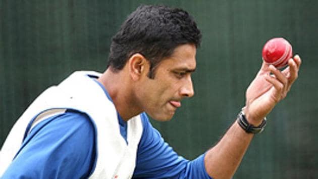 Anil Kumble is the highest wicket-taking Indian bowler in both Tests and ODIs.(AFP)