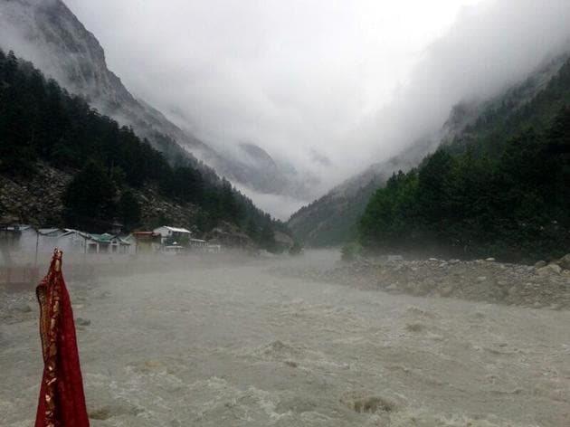 Bhagirathi at Gangotri in Uttarkashi district. (HT FILE) Bhagirathi at Gangotri in Uttarkashi district. (HT FILE)