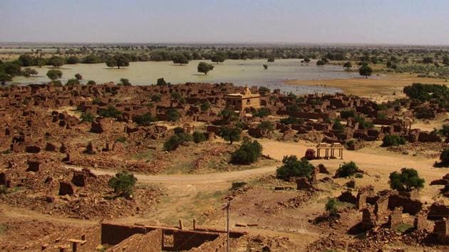 About 18km from Jaisalmer, Paliwal is a protected monument under the Archaeological Survey of India. (HT Photo) About 18km from Jaisalmer, Paliwal is a protected monument under the Archaeological Survey of India. (HT Photo)
