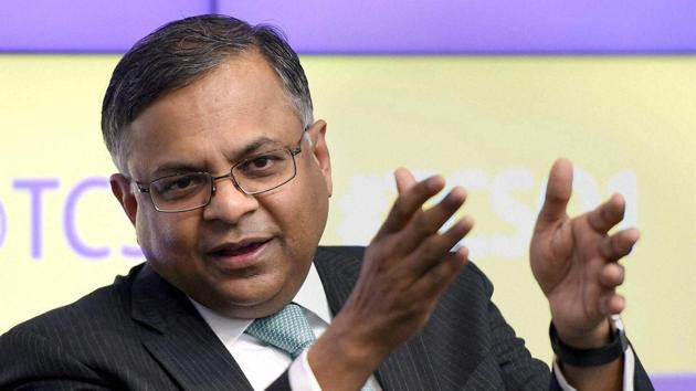 N Chandrasekaran, chairman designate of Tata Sons and currently the CEO and Managing Director of Tata Consultancy Services, on Tuesday was elected as Chairman of Tata Steel Board.(PTI File Photo)