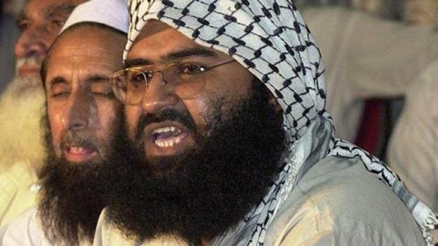File picture from August 2001 shows Jaish-e-Mohammed founder Masood Azhar addresses a meeting of religious parties in Islamabad.(AFP) File picture from August 2001 shows Jaish-e-Mohammed founder Masood Azhar addresses a meeting of religious parties in Islamabad.(AFP)