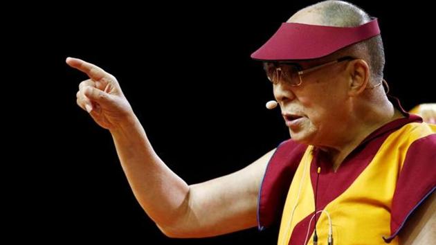Dalai Lama Hitting out at the “totalitarian” government in China for “immoral” curbs on free speech and the press. (REUTERS File Photo) Dalai Lama Hitting out at the “totalitarian” government in China for “immoral” curbs on free speech and the press. (REUTERS File Photo)
