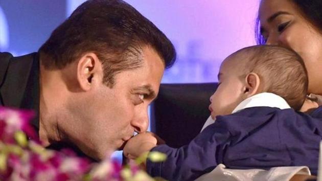 Salman’s sister Arpita married Aayush Sharma in November, 2014.