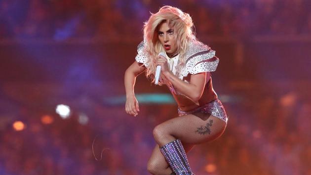 She looked every bit the rockstar that she is — bold, energetic, fierce and entertaining. (Reuters)