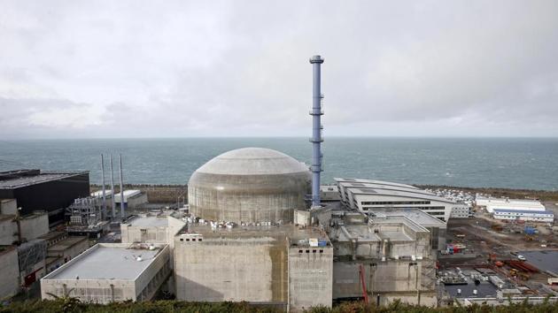 The construction site of the third-generation European Pressurised Water nuclear reactor (EPR) in Flamanville, France. (Reuters file photo)