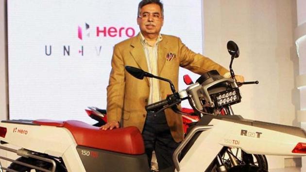 Hero MotoCorp’s managing director and CEO, Pawan Munjal. (PTI)
