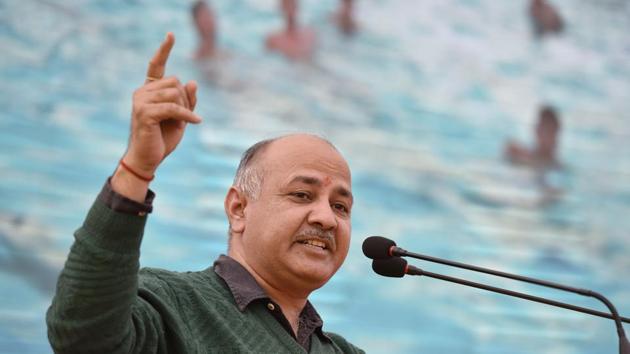 Delhi’s deputy chief minister Manish Sisodia. (Virendra Singh Gosain/HT Photo) Delhi’s deputy chief minister Manish Sisodia. (Virendra Singh Gosain/HT Photo)
