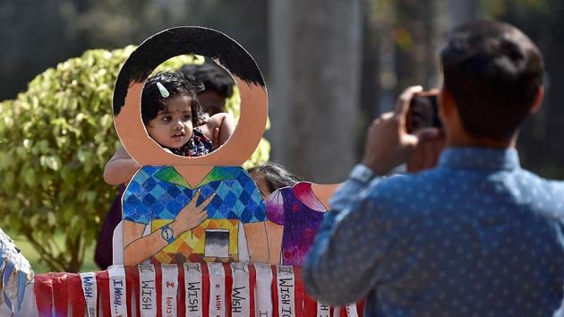 A picture that is ready to be taken. (Arijit Sen/HT PHOTO) 