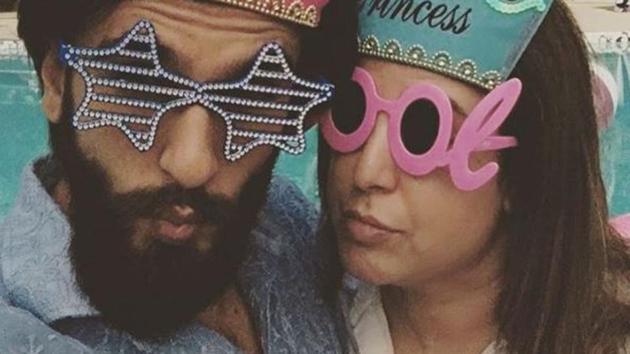 On Friday, the Bajirao Mastani actor posted an Instagram of him and filmmaker Farah Khan dancing to a famous song from Rekha’s film Khoon Bhari Maang.