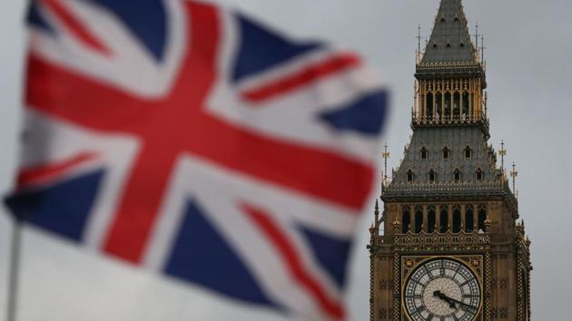 A Union flag flies near the The Elizabeth Tower, commonly known Big Ben.(AFP Photo)