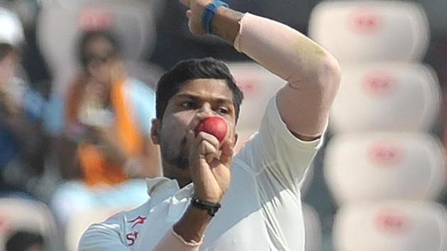 India cricket team's Umesh Yadav performance on Day 3 earned praise from not just his teammates and coach but also from the opposition camp, with Bangladesh cricket team player Shakib Al Hasan acknowledging the pacer’s quality.(AFP)