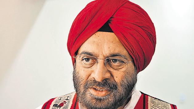 Gen JJ Singh (retd), former army chief and Shiromani Akali Dal candidate from Patiala assembly segment.(HT File Photo)