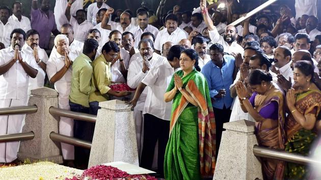 AIADMK general secretary VK Sasikala. (PTI Photo) AIADMK general secretary VK Sasikala. (PTI Photo)