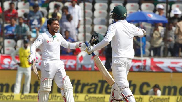 Mushfiqur Rahim notched up his fifth Test century and second against India as Bangladesh continued to stall India. (BCCI) 