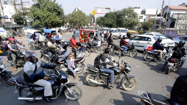 Singh said that the cameras will be equipped with automatic number plate recognition (ANPR) technology, which will help identify vehicles, particularly in hit-and-run incidents. (Sunil Ghosh/ HT Photo) Singh said that the cameras will be equipped with automatic number plate recognition (ANPR) technology, which will help identify vehicles, particularly in hit-and-run incidents. (Sunil Ghosh/ HT Photo)