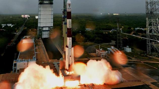 Indian Space Research Organisation (ISRO)'s PSLV C36 lifts off from Satish Dhawan Space Center in Sriharikota in December 2016.(PTI File Photo)