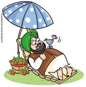 Punjab Congress chief Captain Amarinder Singh is finally getting some rest after hectic campaigning. Hopping from one rally to another, he had bruised his ankle. Captain has been advised rest by his doctor which rules out possibility of his campaigning in UP and Uttarakhand for now. (Illustration by Daljeet Kaur Sandhu/HT Photo) Punjab Congress chief Captain Amarinder Singh is finally getting some rest after hectic campaigning. Hopping from one rally to another, he had bruised his ankle. Captain has been advised rest by his doctor which rules out possibility of his campaigning in UP and Uttarakhand for now. (Illustration by Daljeet Kaur Sandhu/HT Photo)