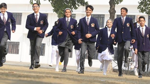 Students of City Montessori School in Lucknow. (Handout image) Students of City Montessori School in Lucknow. (Handout image)