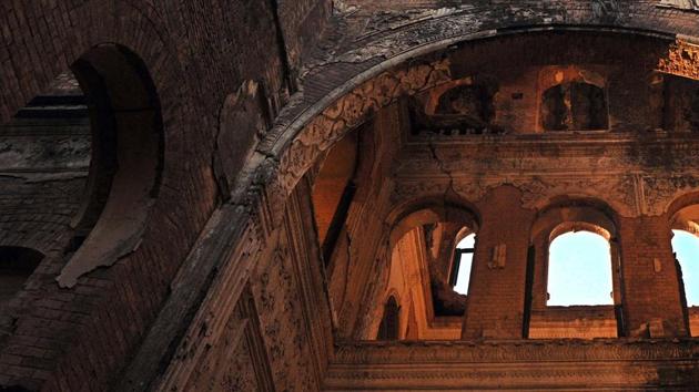 On July 5, 2008, the then UPA-II government at the Centre had launched a project worth Rs 53 crore to carry out the restoration work. (Nitin Kanotra/HT Photo)