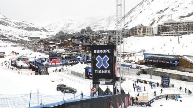 Alpine ski resort in Tignes, France. (Reuters Photo)