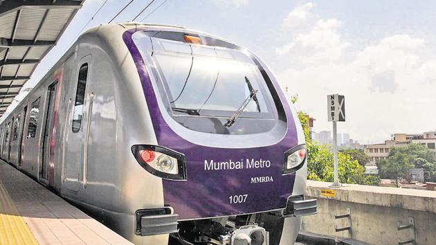 According to MMRDA officials, they intend to carry out construction of the Metro corridor round the clock to achieve its deadline of 2019.(Praful Gangurde)