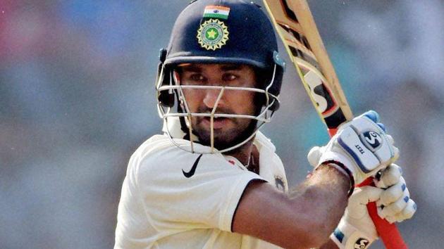 Cheteshwar Pujara thanked the India cricket team bowlers for dismissing Bangladesh before the tea break.(PTI)