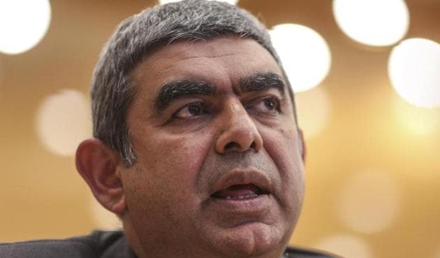 Describing his relationship with NR Narayana Murthy as warm, Infosys CEO Vishal Sikka said that he has a ‘wonderful’ equation with the founders. Sikka was speaking at investors’ summit in Mumbai.(Bloomberg via Getty Images) Describing his relationship with NR Narayana Murthy as warm, Infosys CEO Vishal Sikka said that he has a ‘wonderful’ equation with the founders. Sikka was speaking at investors’ summit in Mumbai.(Bloomberg via Getty Images)