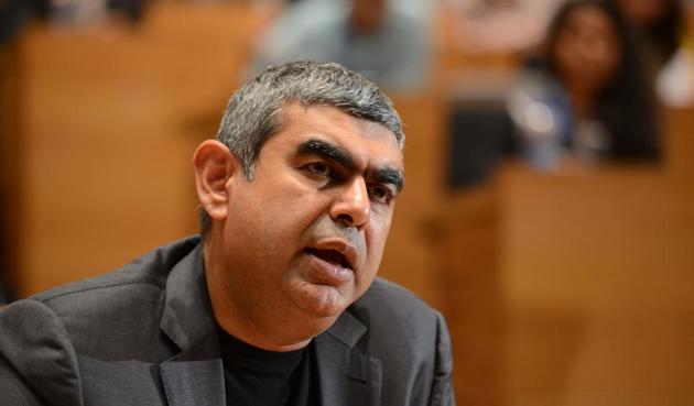 Infosys CEO Vishal Sikka finds himself in the middle of an acrimonious battle between the Board and the founders of the IT major. (Hemant Mishra/ Mint) Infosys CEO Vishal Sikka finds himself in the middle of an acrimonious battle between the Board and the founders of the IT major. (Hemant Mishra/ Mint)