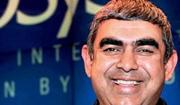 CEO and MD of Infosys Vishal Sikka. (File Photo) (HT Archive) CEO and MD of Infosys Vishal Sikka. (File Photo) (HT Archive)