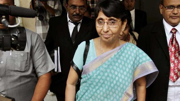 Maya Kodnani, former Gujarat minister and an accused in the 2002 Naroda Gam riot case.(AP FIle Photo)